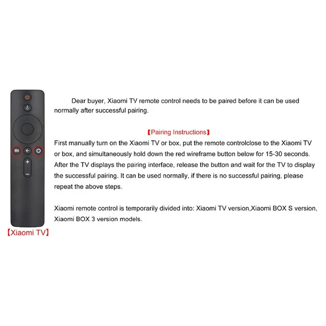 Fit For MI TV 4S L55M5-5ARU Mi TV 4A Remote Control with Google Assistant  Voice Search Bluetooth Replacement Hot XMRM-007