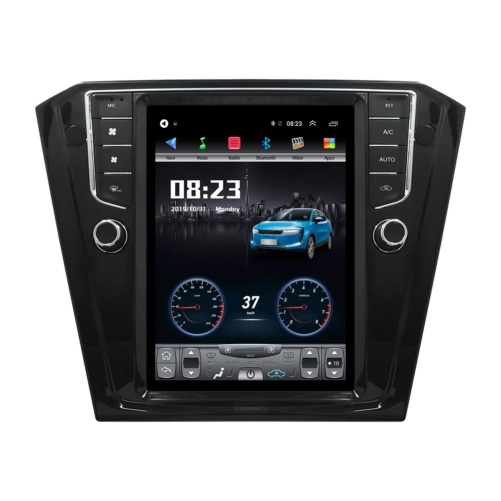 4G Lte 32G вертикальный экран android Мультимедиа Видео Радио плеер для volkswagen sedan Passat B6 2012-16 лет Навигация стерео