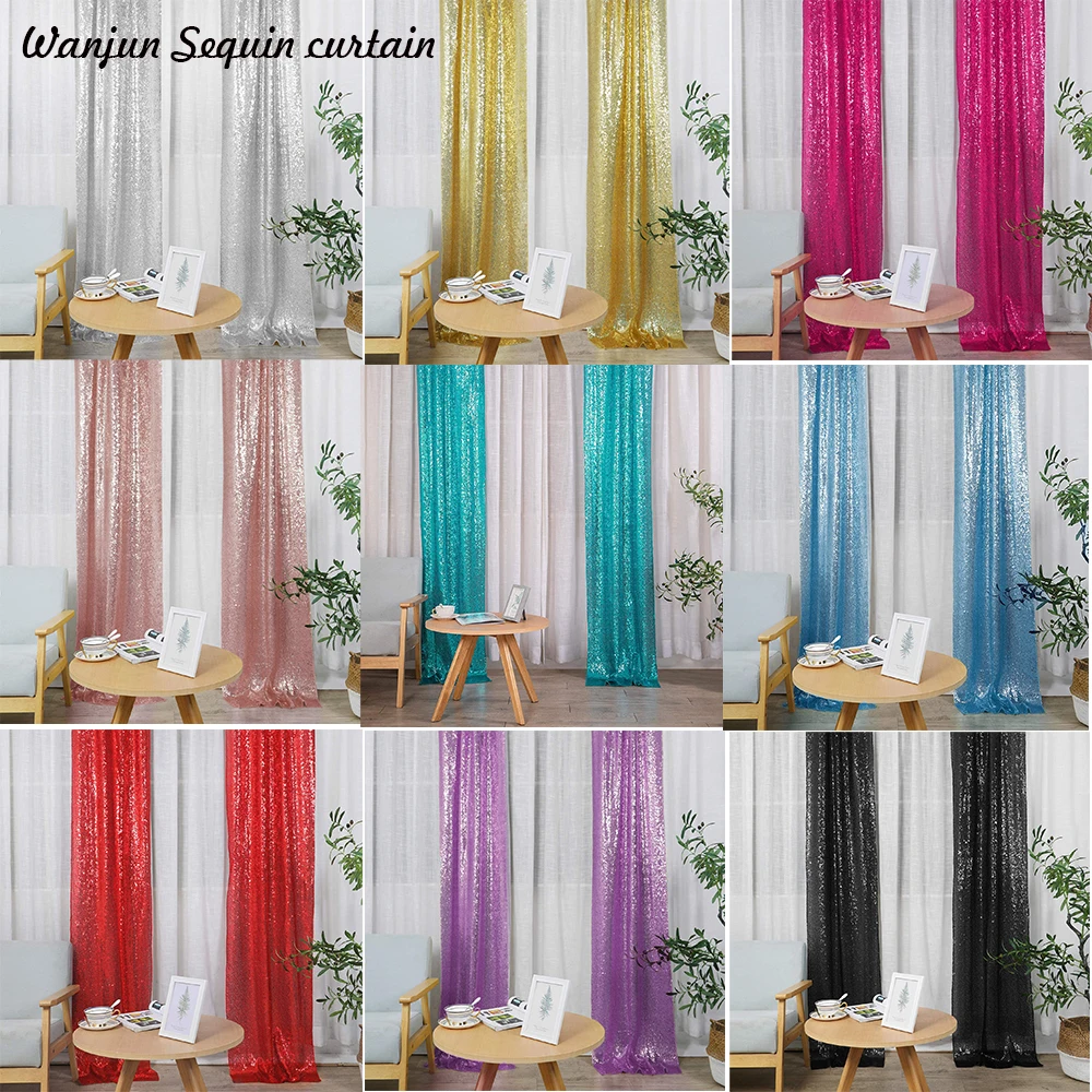 Telon Fondo Brillante Cortina Lentejuelas Rosa Fucsia - 2x8 Pies, Fondo  Brillante Para Fiestas Cortinas De Puerta Con Persianas, image size:1000x1000