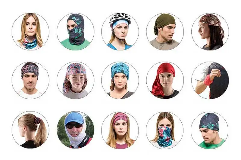JLETOLI походный шарф лыжный головной убор бесшовные банданы для спорта на открытом воздухе банданы для альпинизма рыбалки Солнцезащитная маска для лица
