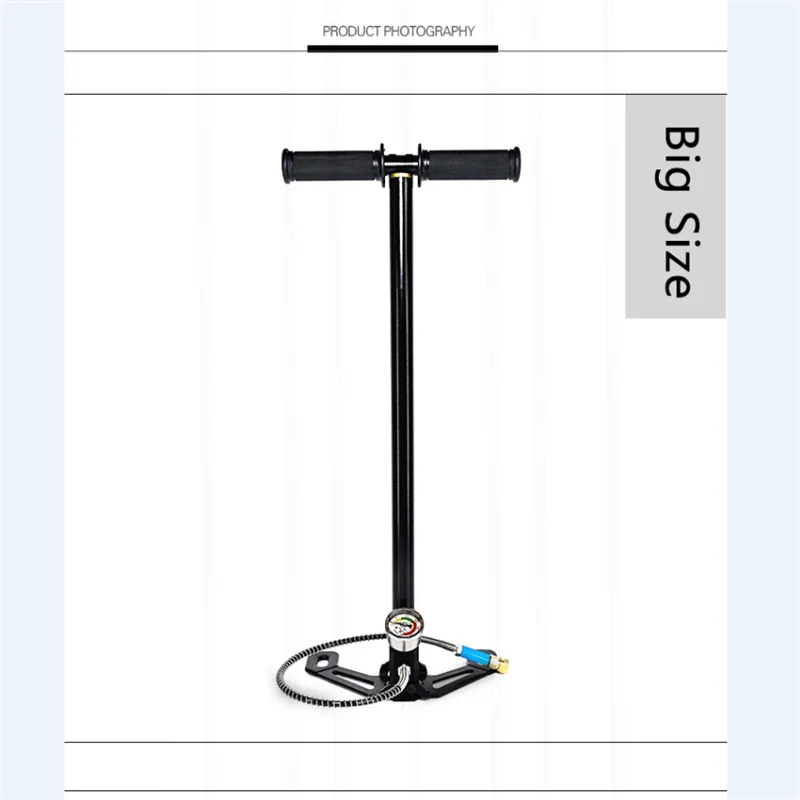 Fast Delivery Top Quality High Pressure 3 Stage PCP Car Mini Hand Operated Air Pump Hunting PCP pump 300bar 30mpa 4500psi