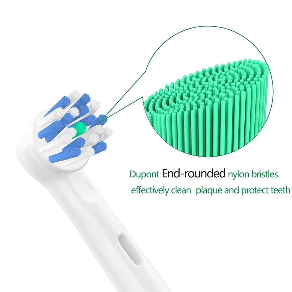 4/8 шт сменные насадки для зубной щетки Braun Oral B электрическая зубная щетка с мягкой