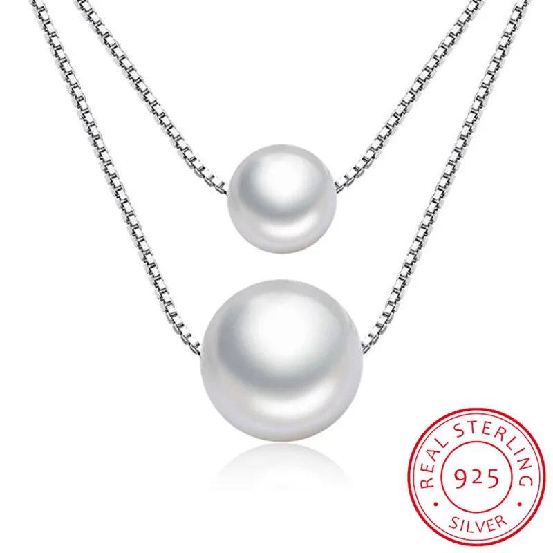 black Pearl Choker Necklaces Pendants 