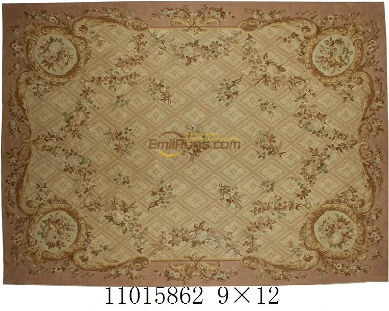 french aubusson carpets Handmade Floor For Bedroom Square Knitting s