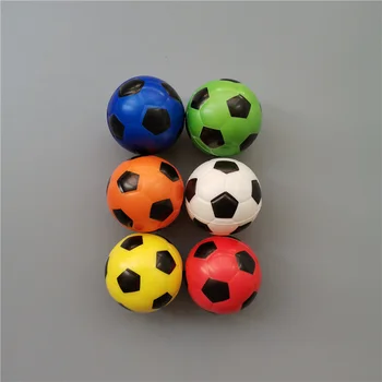 

6pcs 6.3cm Children Colorful Footballs Foam Sponge Anti Stress Balls Squeeze Toys for Kids Baby Outdoor Sports Games