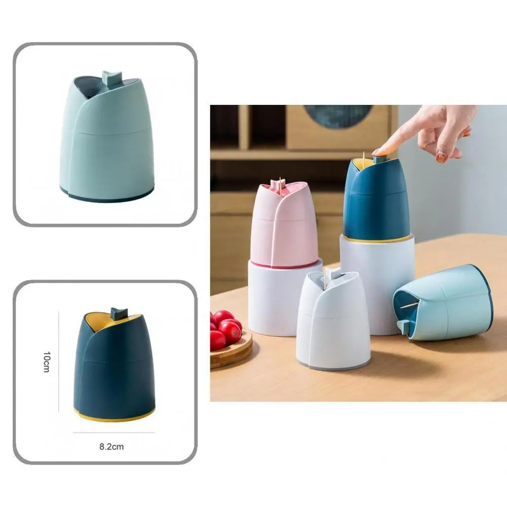 Useful Toothpick Dispenser Dust-proof Lightweight Plastic Holder Storage Box | Дом и сад