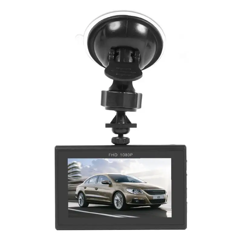 SE003 FHD 1080P Видеорегистраторы для автомобилей Камера цинковый сплав 3 дюймов ips Экран G-sensor Ночное видение видеорегистратор видеомагнитофон черный Видеорегистраторы для автомобилей