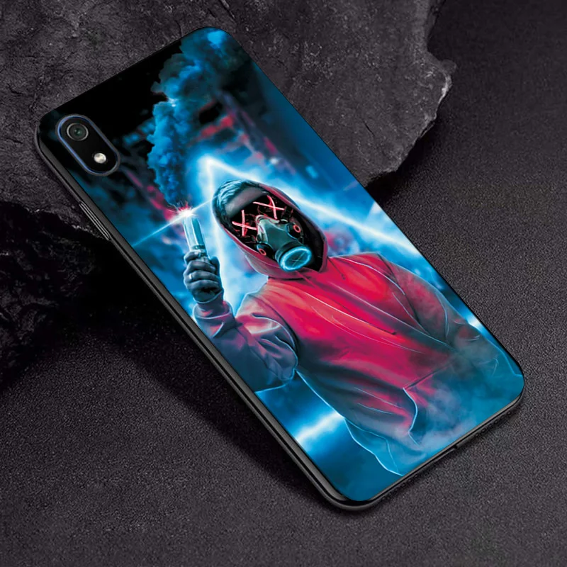 Чехол s для Xiaomi Redmi 7 силиконовый чехол для телефона Marvel Hero чехол "Железный человек" черный чехол из ТПУ для Xiaomi Redmi 7A 7 A Note 7 Fundas чехол - Цвет: TPUBLK649