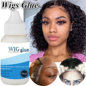 

38ML Lace Wig Cap Toupee Adhesive Glue Hair Replacement Adhesive Extra Moisture Control Lasting Wig Glue For Wigs Hot