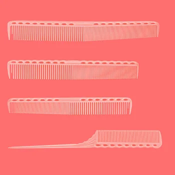 

1 Set of 4pcs Hairstyle Combs Pointed Tail Comb Hair Smoothing Comb Hairdressing Comb Hair Styling Comb