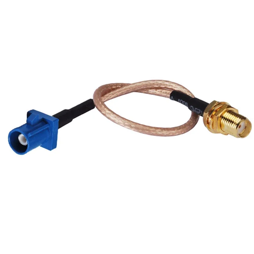 

Fakra C Male Plug to SMA Female Jack Connector Adapter RG316 RF Coaxial Cable Assembly 15CM 20CM 30CM 50CM 1M