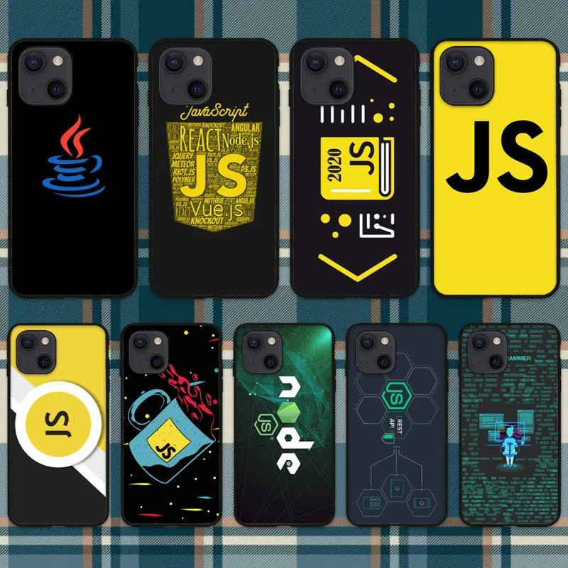 ZORORO Java JavaScript NodeJS Vuejs Accessories Phone Case For iPhone 11 12 Mini 13 Pro XS Max X 8 7 6s Plus 5 SE XR Shell iphone 11 phone case