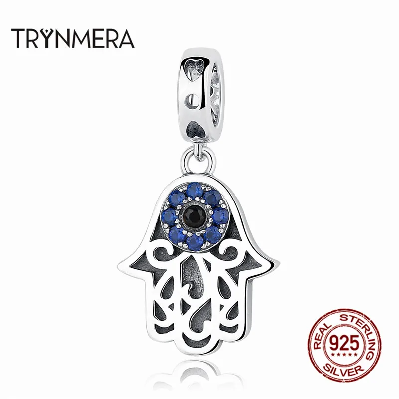 Trynmera тoп дизaйнeрский серии 100% 925 кольцо из стерлингового серебра с голубым злой