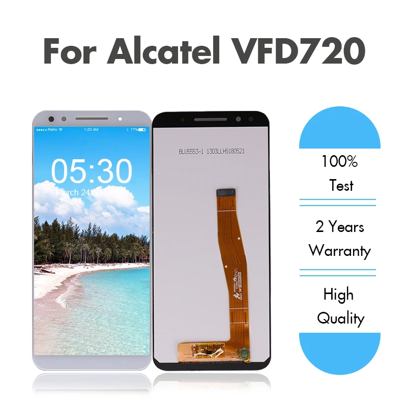 10 шт./лот для Vodafone Smart N9 VFD720 ЖК-дисплей сенсорный дигитайзер сборка VFD720 дисплей DHL EMS