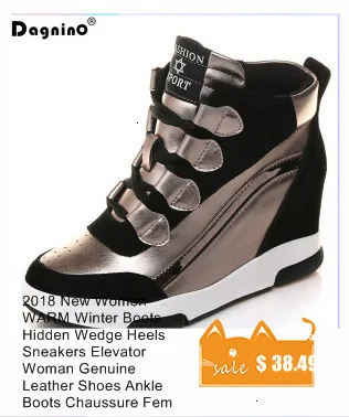 Autumn Platform Sneakers Women Mesh Casual Trainers White Shoes 10CM Heels Wedges Breathable Woman Height Increasing Shoes