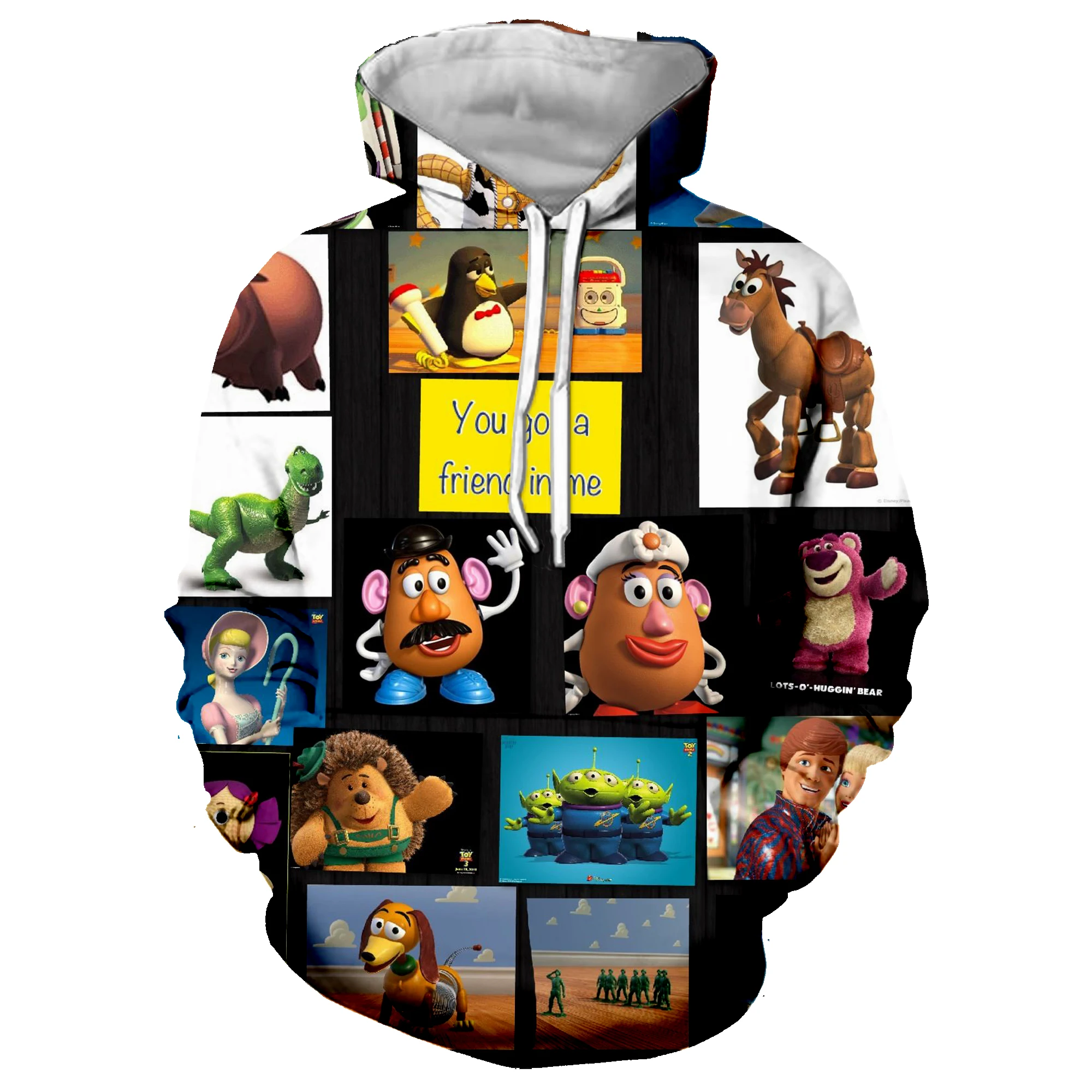 New Chucky in Toy Story 4 Sweatshirts Men Hoodies 3D Printing Hoodie Hip Hop Male Casual Funny Tracksuits Clothes Harajuku Tops