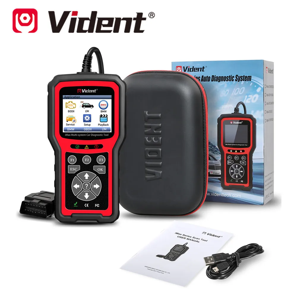 VIDENT iMax4302 для BMW автомобильный диагностический инструмент с EPB BRT DPF и т. д. SAS TPMS