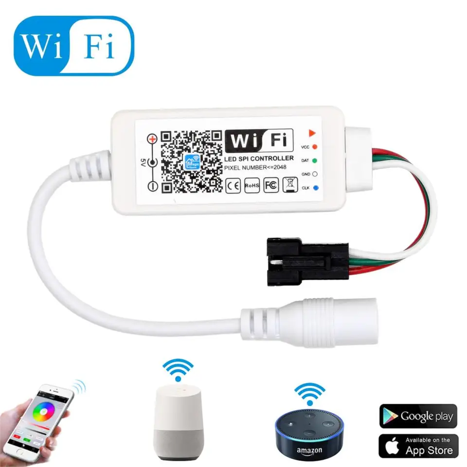 rgb led strip controller alexa