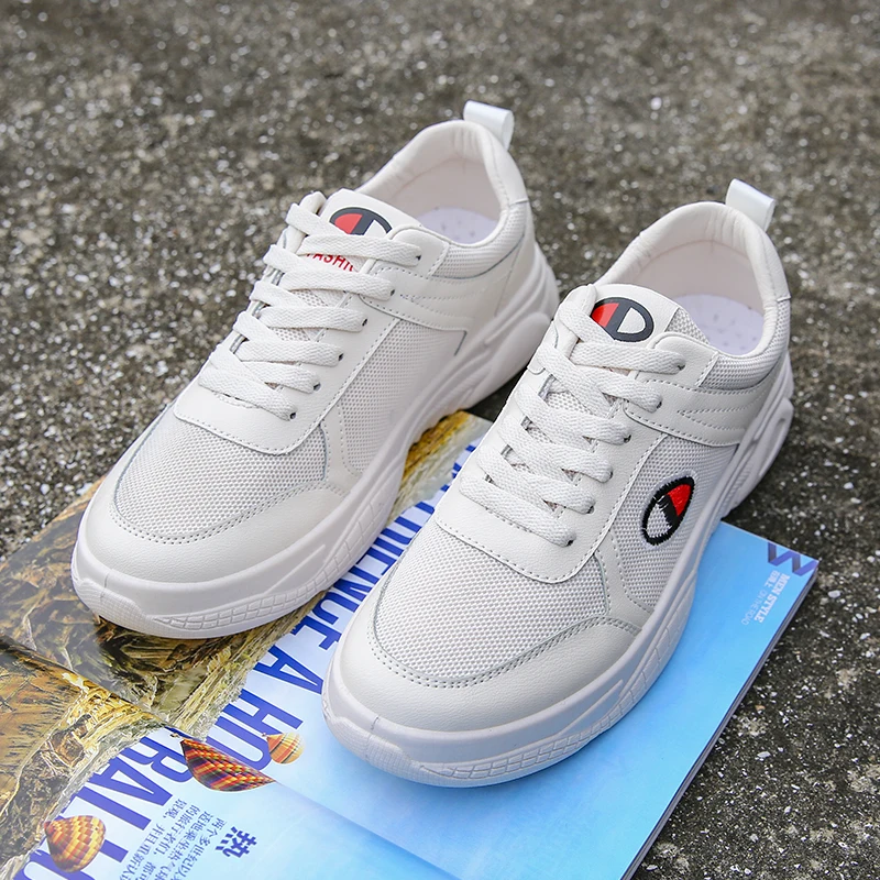 

Men's shoes students wild casual sports white shoes tide wild Korean champion shoes