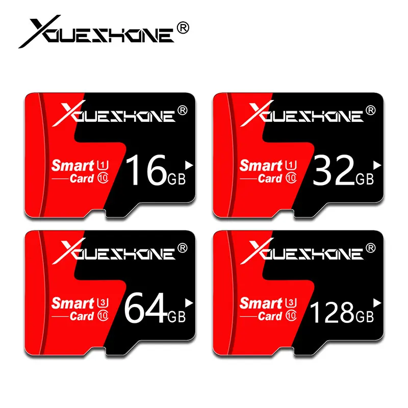 Мини-карта micro sd красного цвета, 8 ГБ, 16 ГБ, 32 ГБ, 64 ГБ, карта памяти для смартфонов, класс 10, usb флеш-накопитель, 4 Гб, microsd, sdhc, sdxc