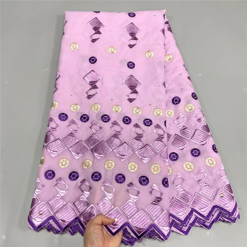 HFX New Arrival  100% Cotton African Dry Lace Fabric Nigerian Lace Fabric 2021 High Quality Swiss Voile In Switzerland