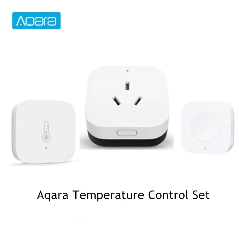 Get  Aqara Temperature Adjustment Set Smart Lingkage Home Device Air Conditioning Companion + Wireless S