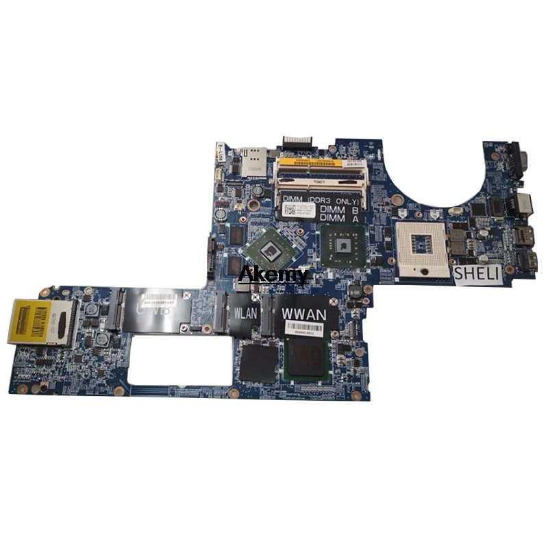 Материнская плата для ноутбука Dell Studio XPS 1640 PP35L DA0RM2MBAH0 CN-0P743D 0P743D основная плата HD3670 DDR3