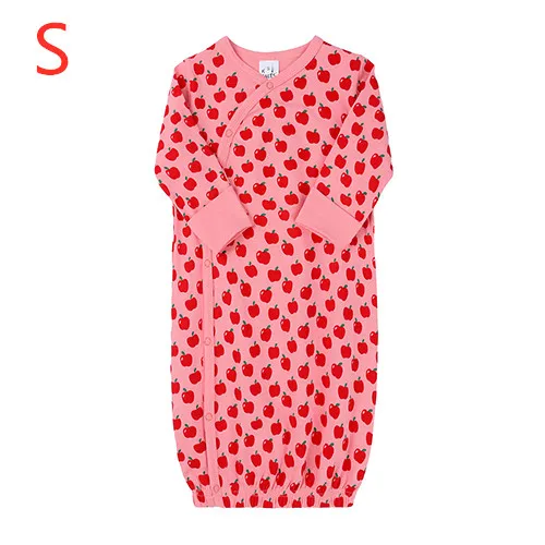 Size S DLY489 с детским спальным мешком тонкая хлопковая одежда на пуговицах для маленьких спальный мешок одеяло-конверт для новорожденных, Осень-весна комбинезон-Пижама для младенцев сумка - Цвет: Size S