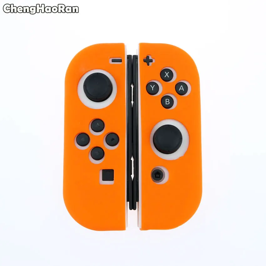 Силиконовый чехол ChengHaoRan для nintendo Switch, мягкий чехол для контроллера, защитный чехол для NS JoyCon - Цвет: No.13