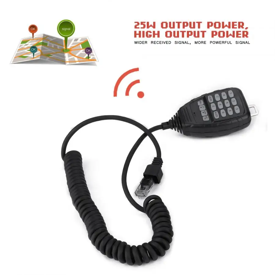 

Portable Dual Uv Mini Color Screen In-Car Professional Fm Transceiver 25W Mobile Radio Lcd NEW