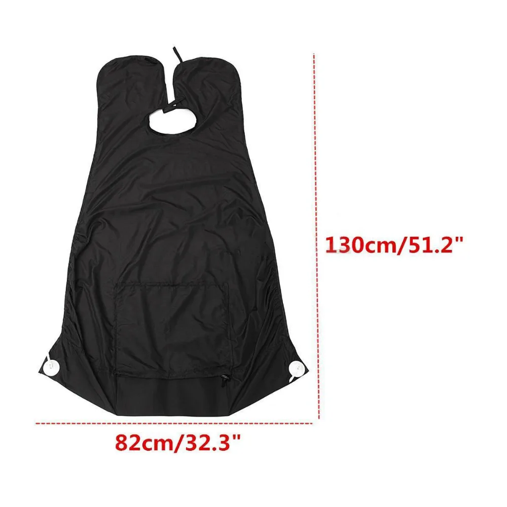 Pongee Beard Care Shave Apron Bib (6)