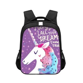 

16 Inch School Bags Backpack Girls Unicorn Children Schoolbag Teenager Girls Beauty Backpacks Children Schoolbags Mochila
