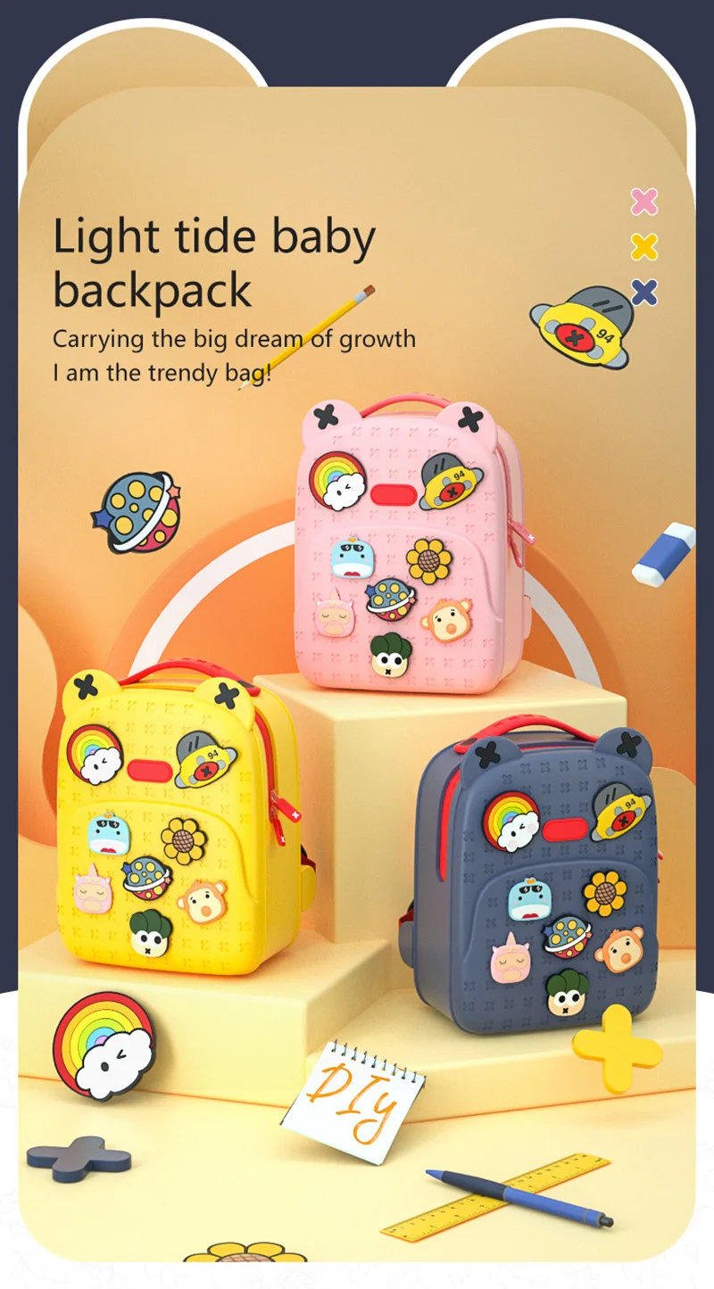 Kool Tide BABY Bagpacks Children School Bag description image