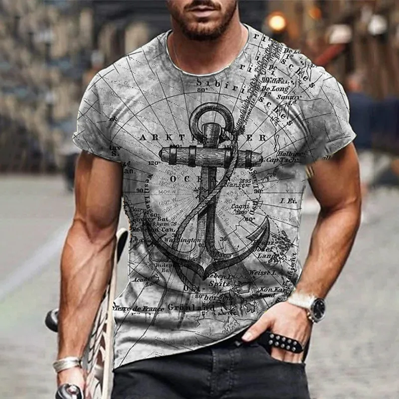 New Style Hot Sale In 2021, 3d Men's T-shirt, Gentleman Style Design ...