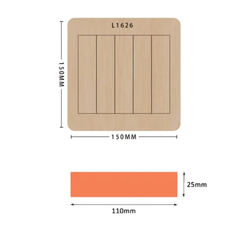 

Cutting dies new die cut Knife mold Rectangle Scrapbooking Making Decor Supplies Dies Template suitable for big shot machines