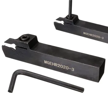 

MGEHR2020-3 Lathe External Grooving Cut Borning Bar Turning Tool Holder With Wrench Turning Tool