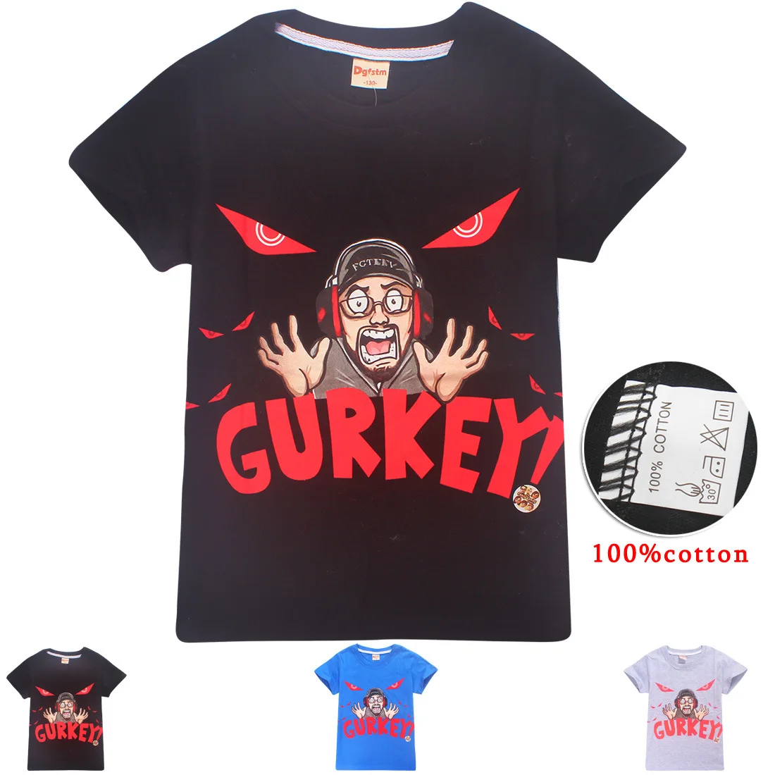 Guartkey FUNnel Vision FGTeeV семейная игровая команда для подростков мальчиков и девочек 100%