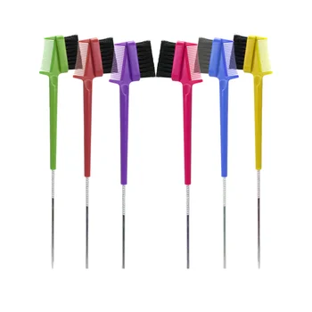 

6PCS Portable Eyebrow Brush Eye Lash and Brow Comb Edge Brush Dye Hair Tools Multifunctional Eyebrow Brushes Double Side Comb Br