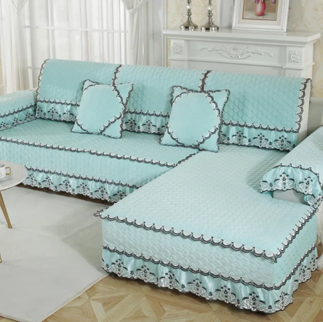 Multi Size Simple Design Sofa Cover With 4 Colors Solid Couch