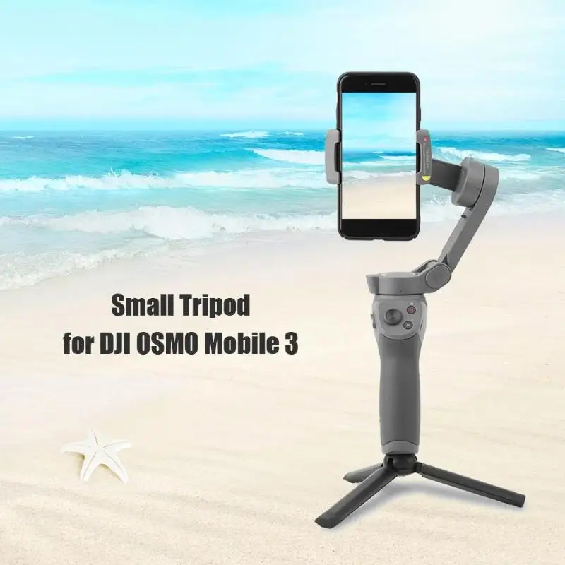 Мини Алюминиевый Складной Настольный Штатив Держатель подставка для DJI Osmo мобильный 3 Телефон Клип держатель складной штатив крепление Стенд практичный