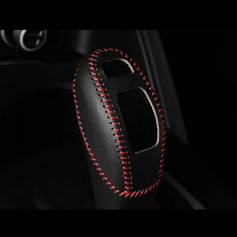 Модный чехол для рычага переключения передач из искусственной кожи для Alfa Romeo Giulia