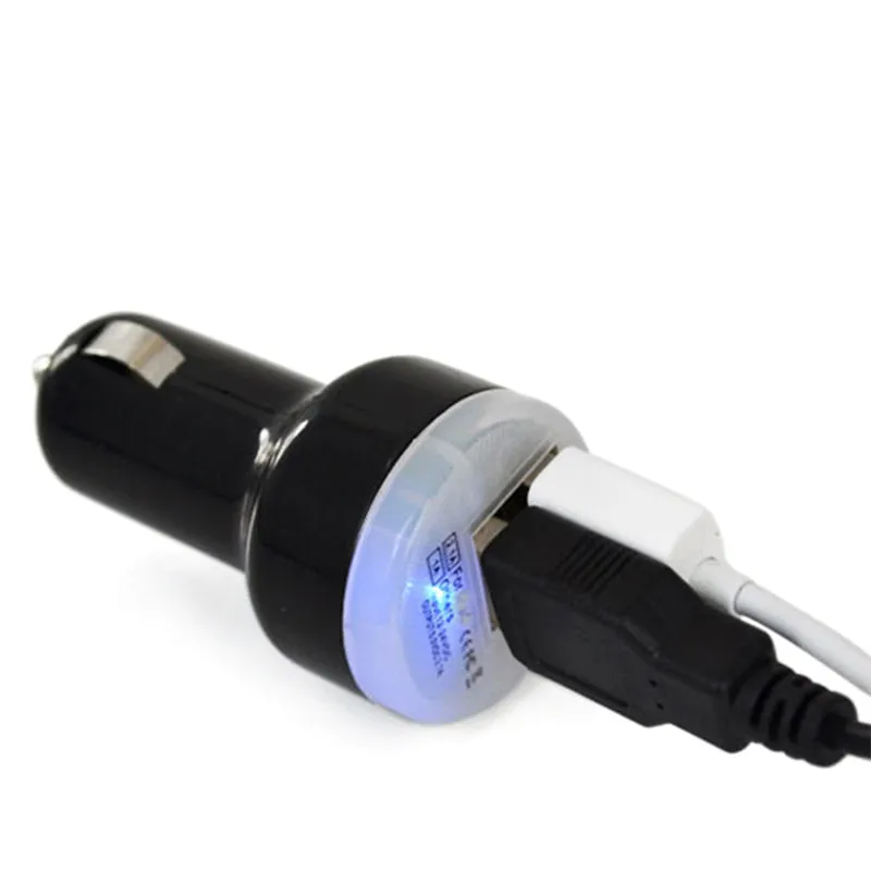 Автомобильное зарядное устройство с двумя USB портами 5 В 2 1 А|Зажигалка| |