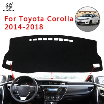 

PNSL Car Dashboard Cover Dash Mat Dash Pad Carpet For Toyota Corolla 2014-2018 Sun protection anti - slip anti - uv