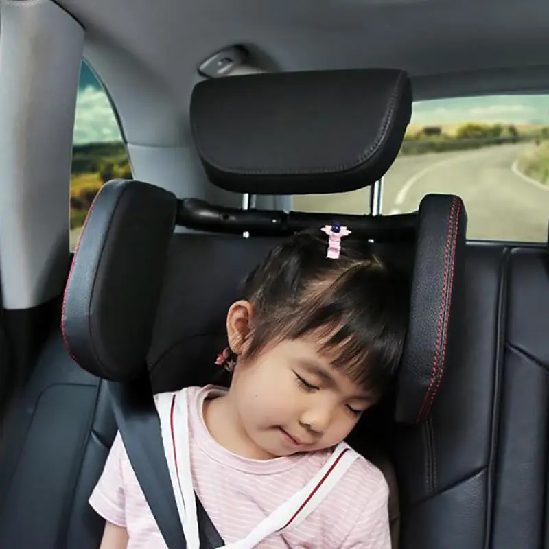 

New Car Seat Headrest Neck Pillow Neck Rest Seat Headrest Cushion Pad Head Safety Protection Travelling Seat Support Car Pillow