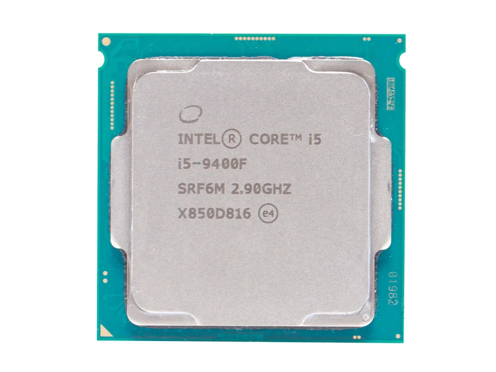 Четырехъядерный процессор Intel Core i5 9400F 2,9 ГГц 9 м кэш 65 Вт Процессор SRF6M LGA1151