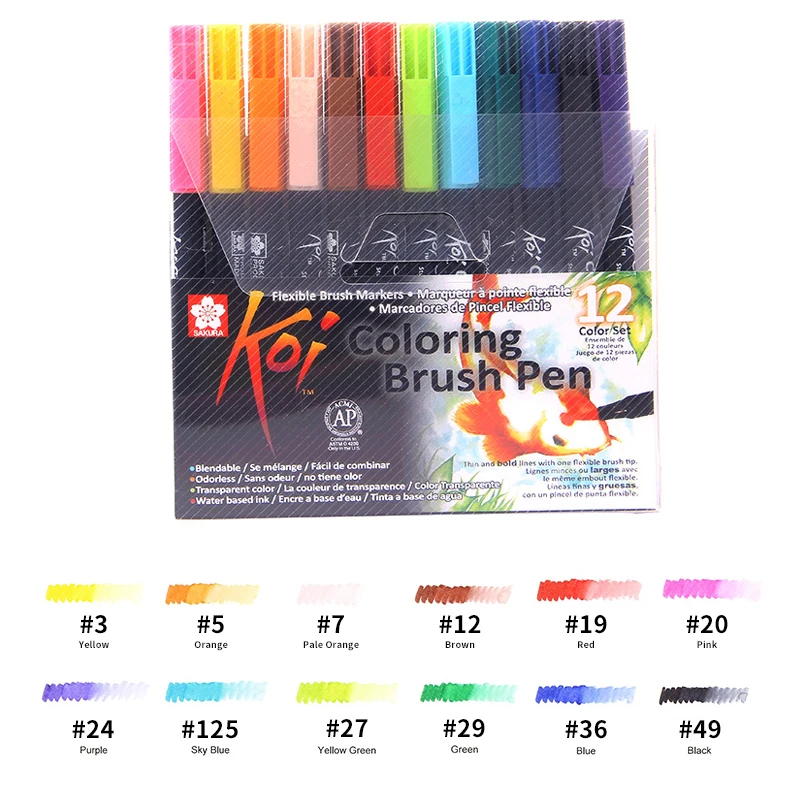 Win a bumper set of Sakura Koi Coloring Brush Pens – Pen Pusher