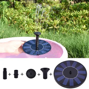 

1set Solar Fountain Solar Water Fountain Garden Pool Pond Outdoor Solar Panel Fountain Floating Fountain Garden Decor Supplies