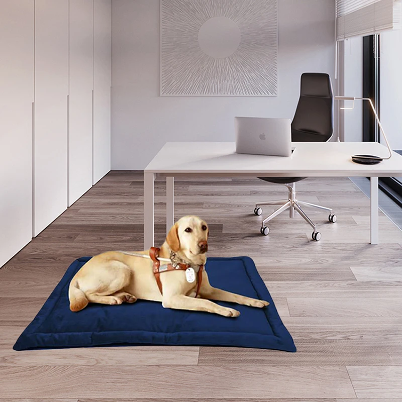 

Pet Puppy Cats Bed Sofa Dog Mat Kennel Cotton Cloth Nest For Small Medium Dogs Soft Dog Pad Warm Winter Pet Accessories