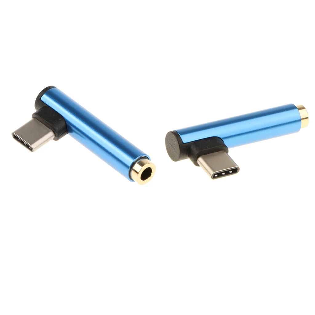 2X USB C до 3,5 мм кабель для подключения наушников адаптер стерео аудио разъем для Ноутбуки, мобильные телефоны колодки type C адаптеры-Конвертеры