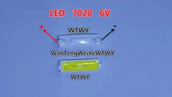 

Lextar LED Backlight 1W 7020 6V Cool white LCD Backlight for TV TV Application PT70Z11 V1